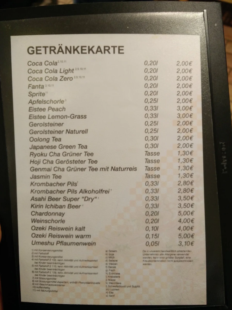 Speisekarte photo 7