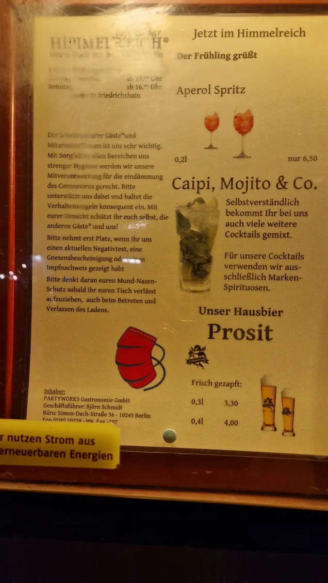 Speisekarte photo 2