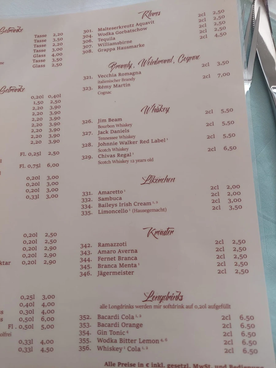 Speisekarte photo 7