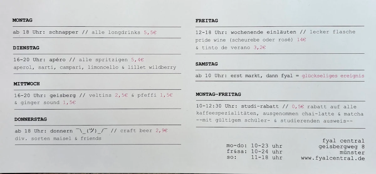 Speisekarte photo 3