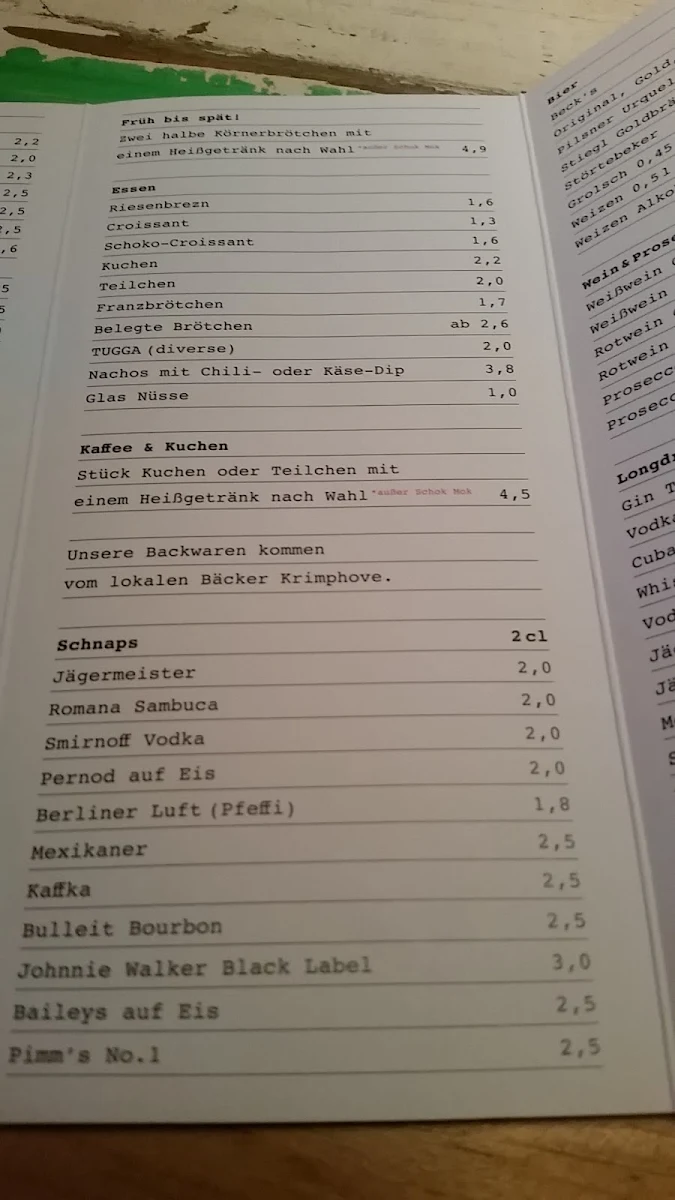 Speisekarte photo 5