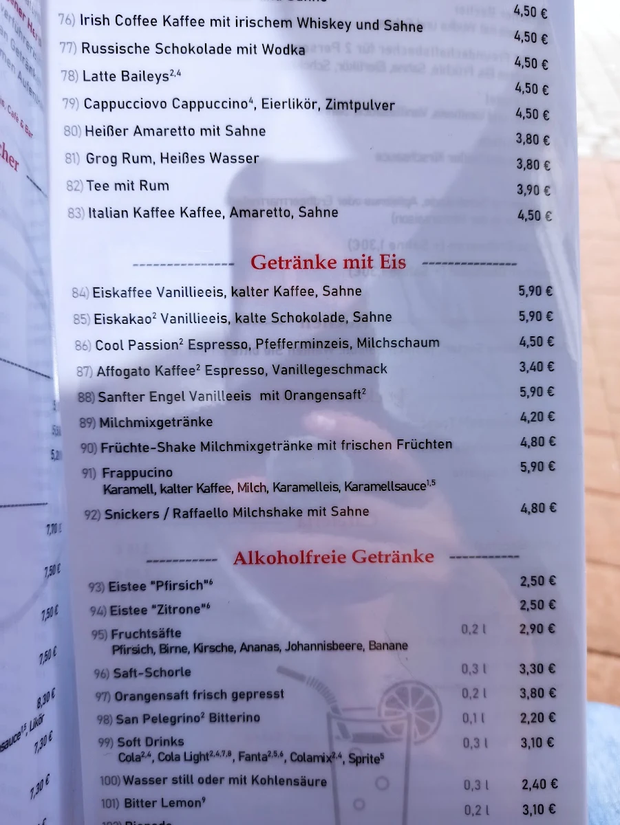 Speisekarte photo 3