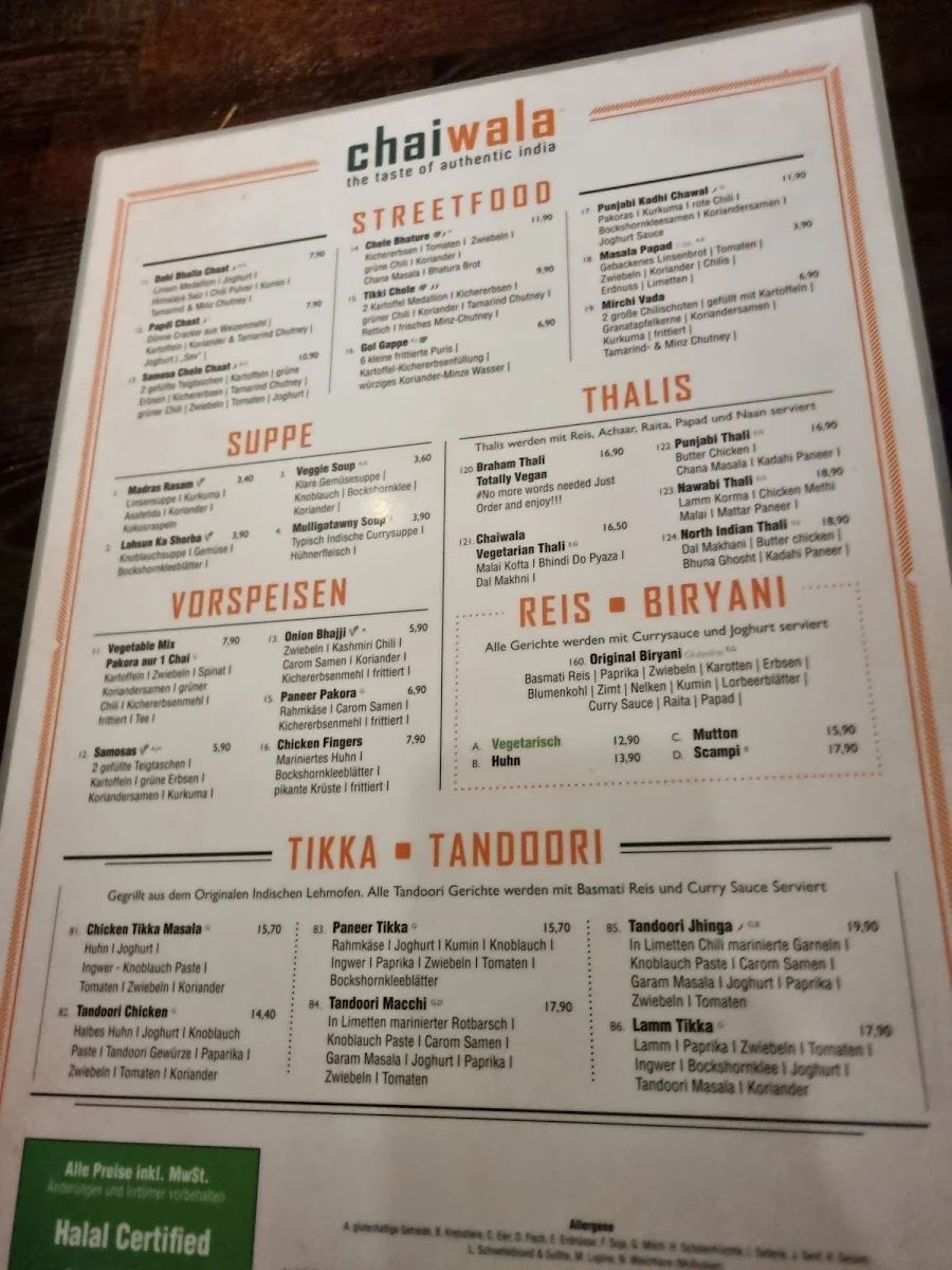 Speisekarte photo 3
