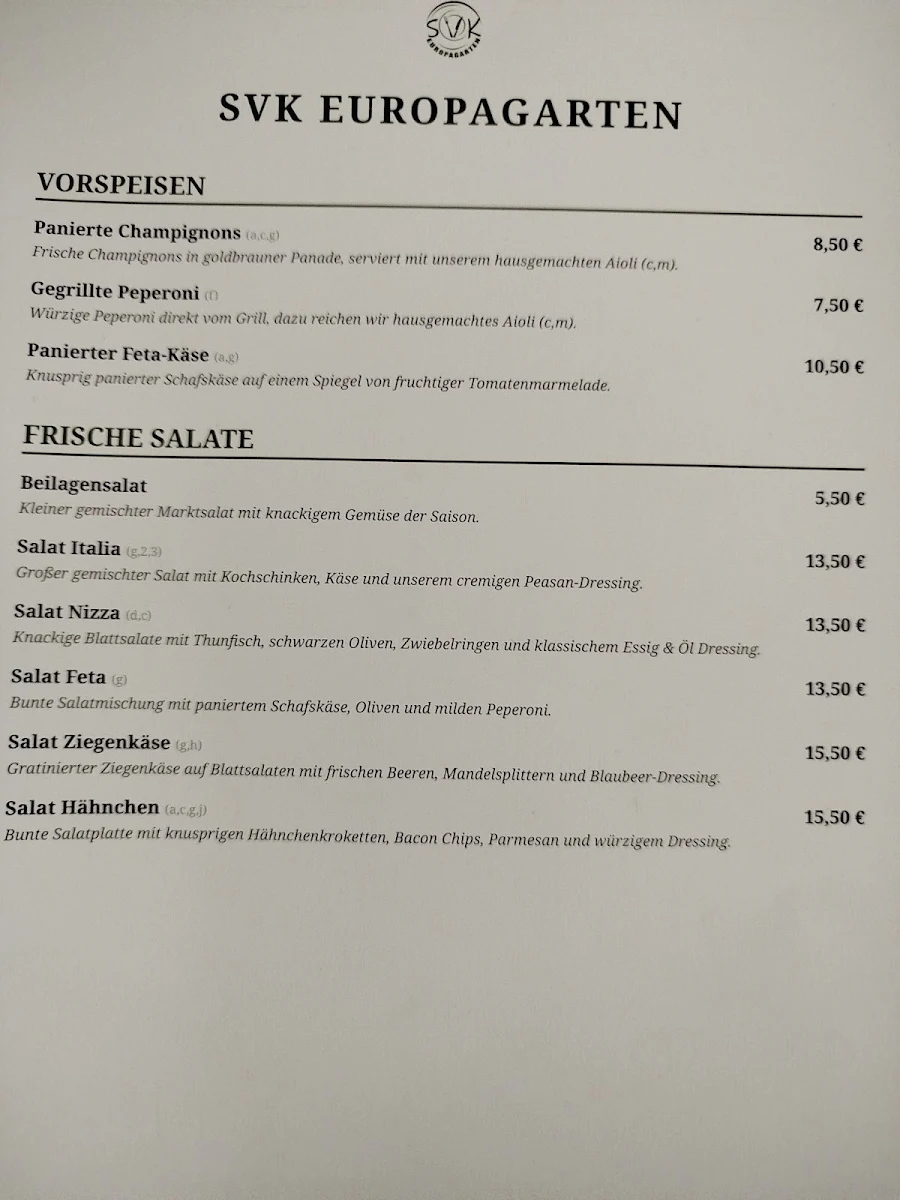 Speisekarte photo 5