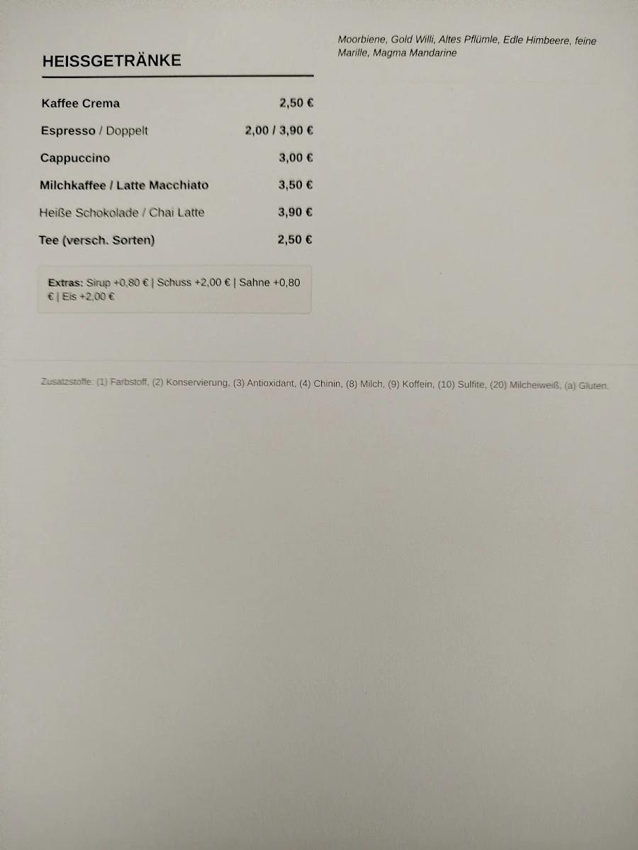 Speisekarte photo 6