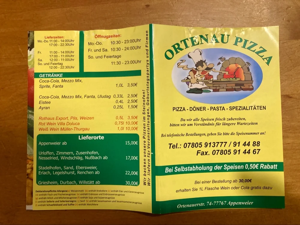 Speisekarte photo 4