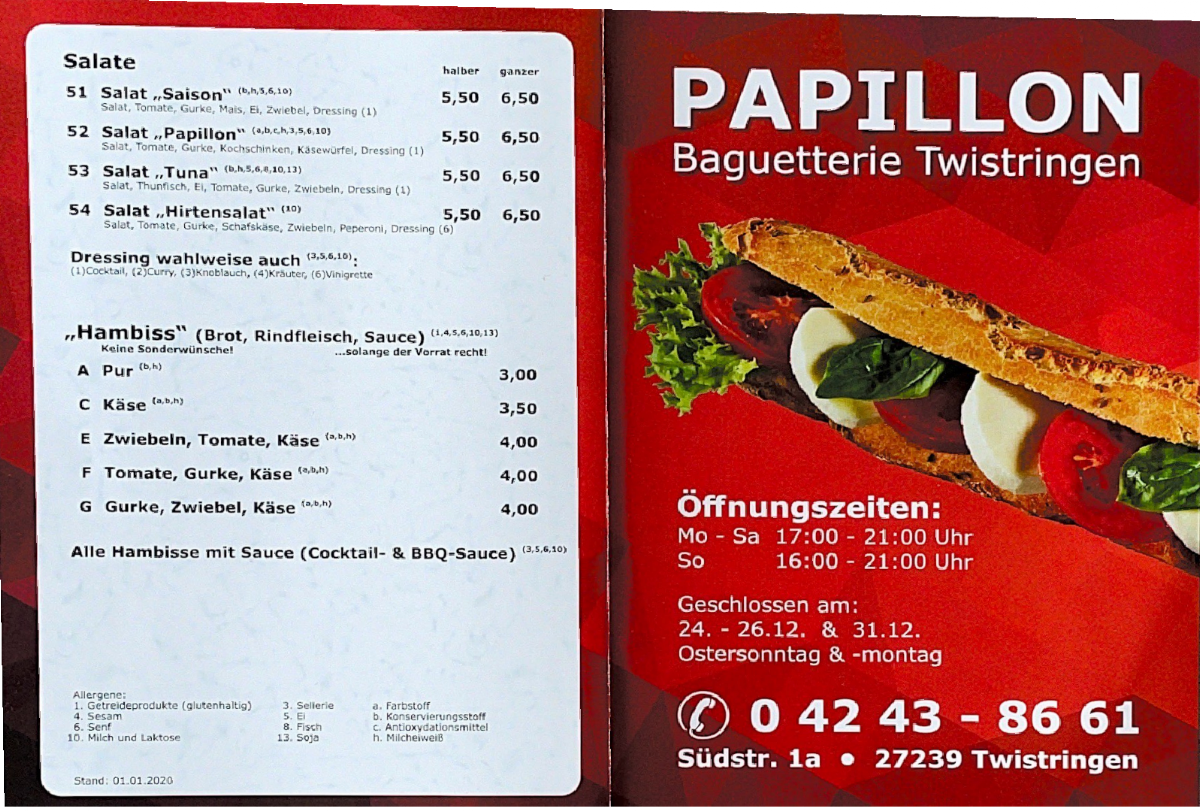 Speisekarte photo 1