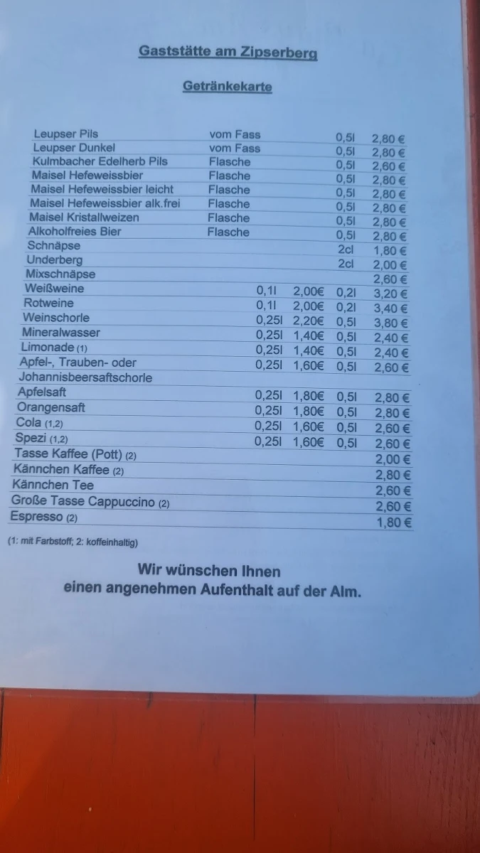 Speisekarte photo 1