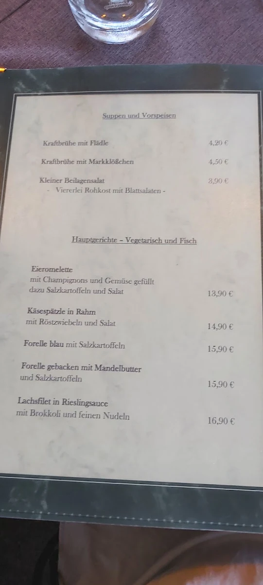 Speisekarte photo 2