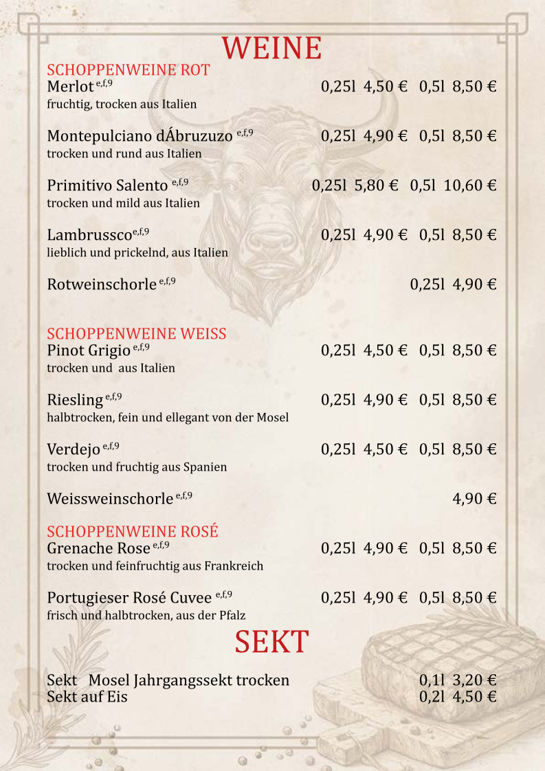 Speisekarte photo 5