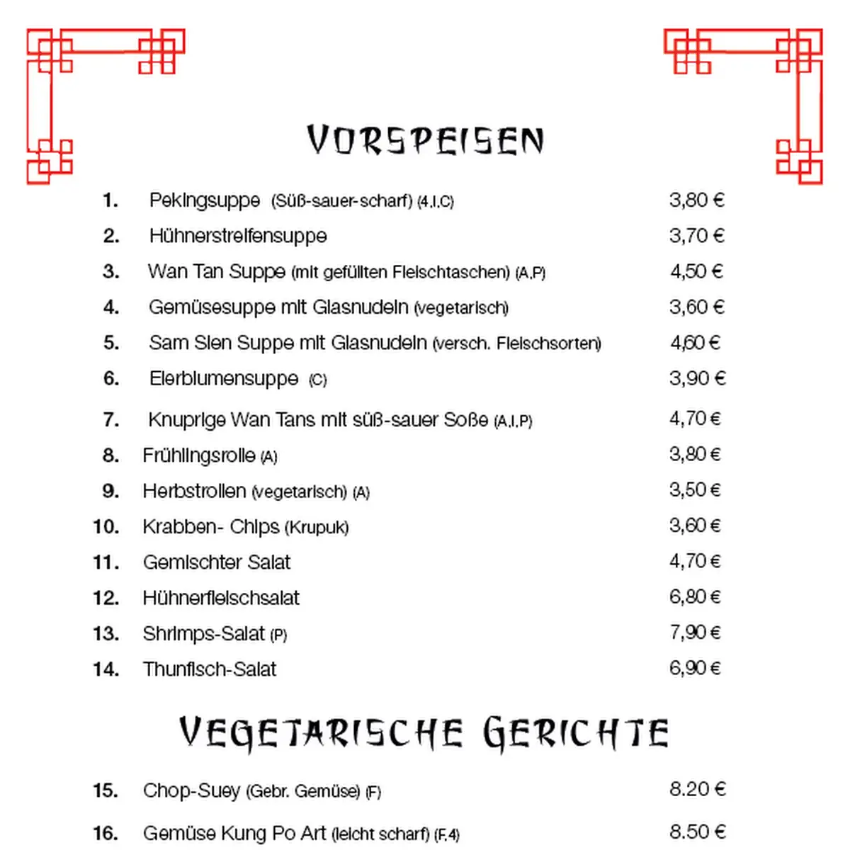 Speisekarte photo 3