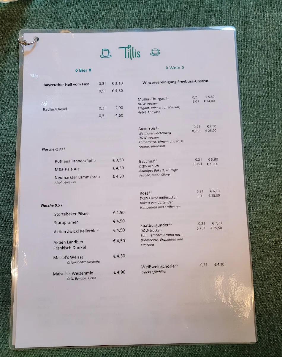 Speisekarte photo 1