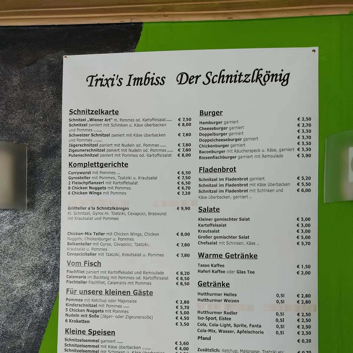 Speisekarte photo 2