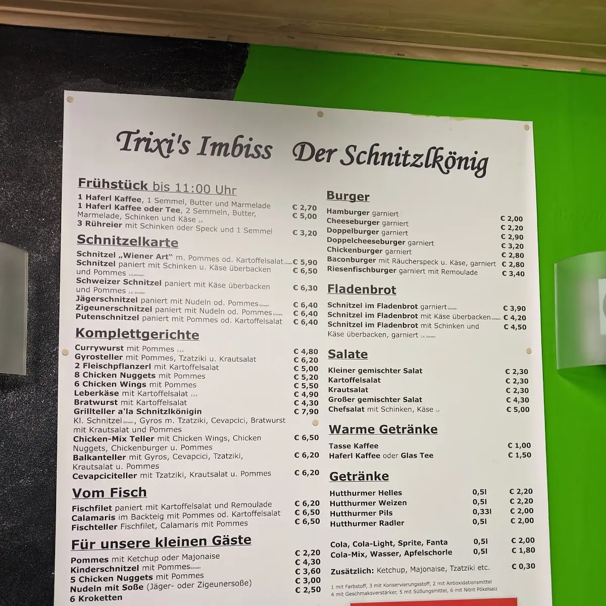 Speisekarte photo 3