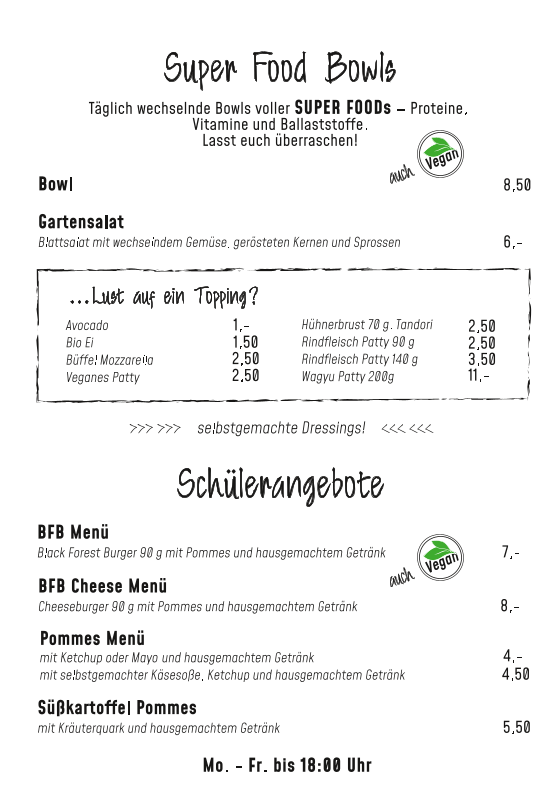 Speisekarte photo 4
