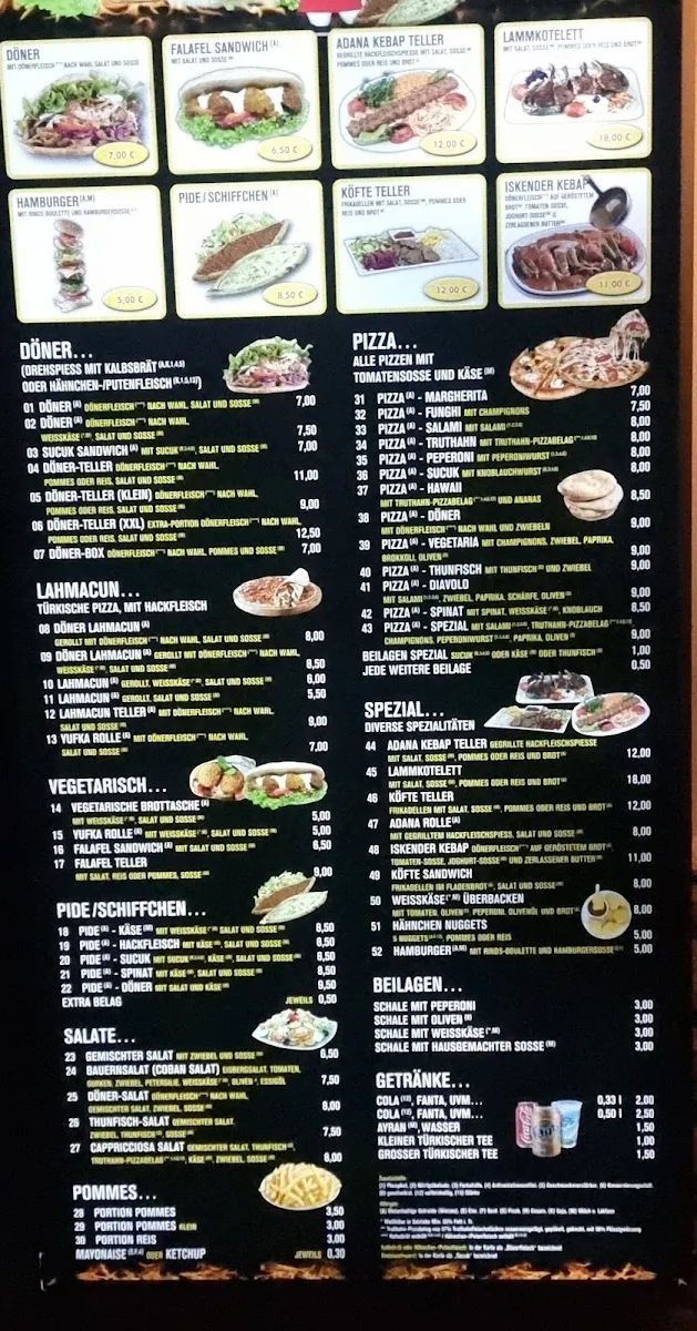 Speisekarte photo 2