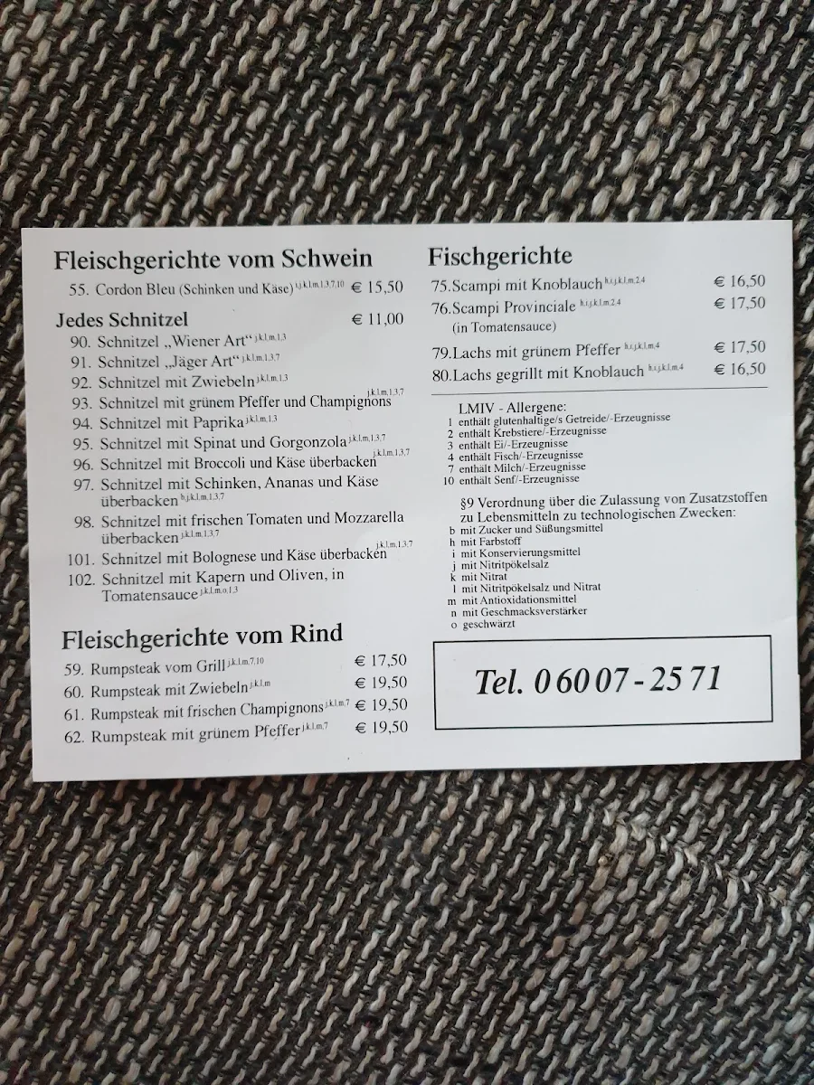 Speisekarte photo 7