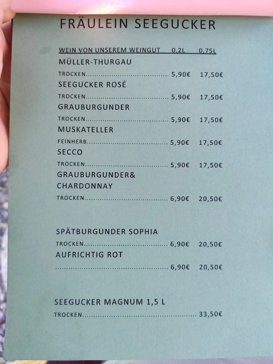 Speisekarte photo 5