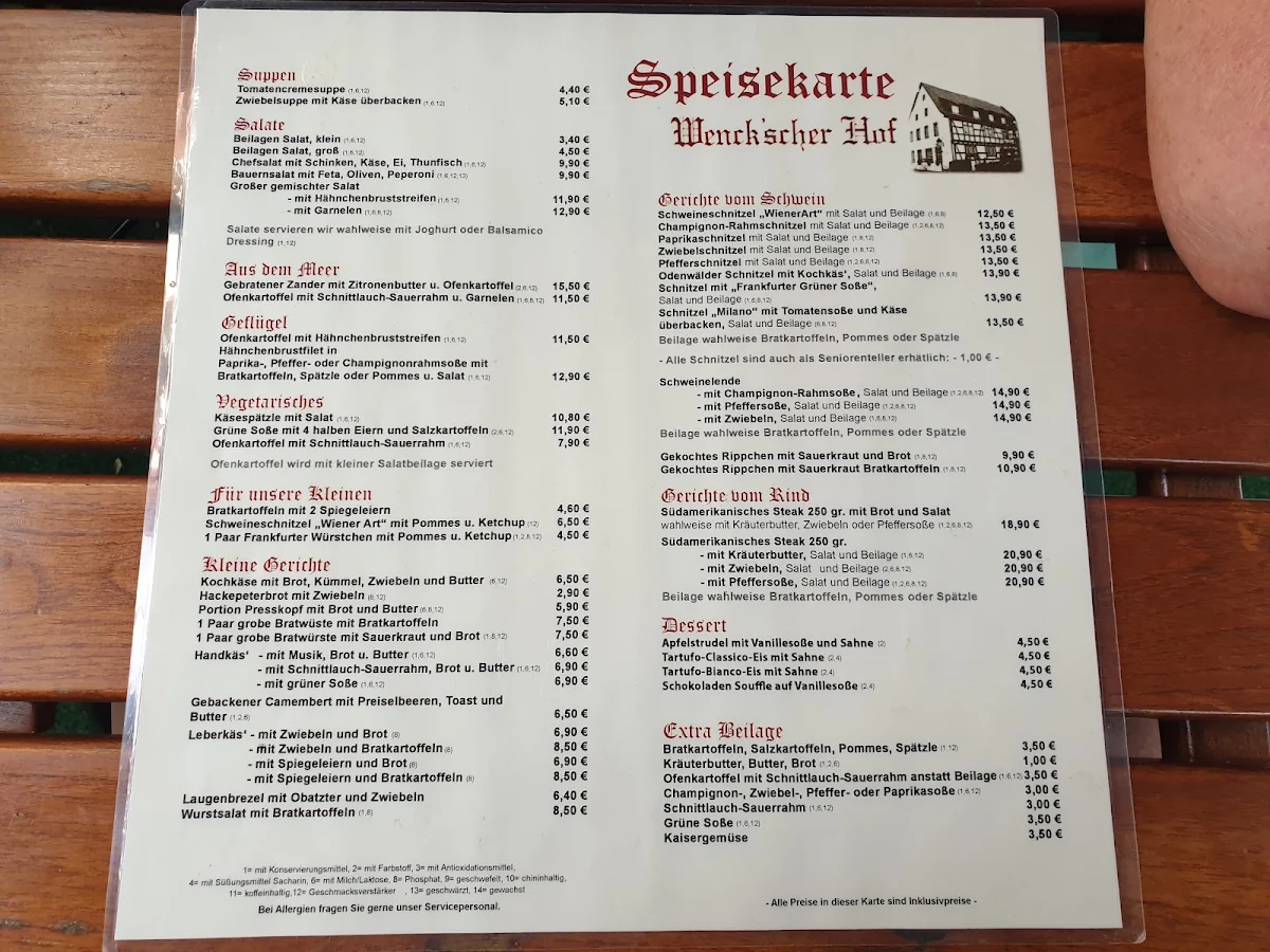 Speisekarte photo 1
