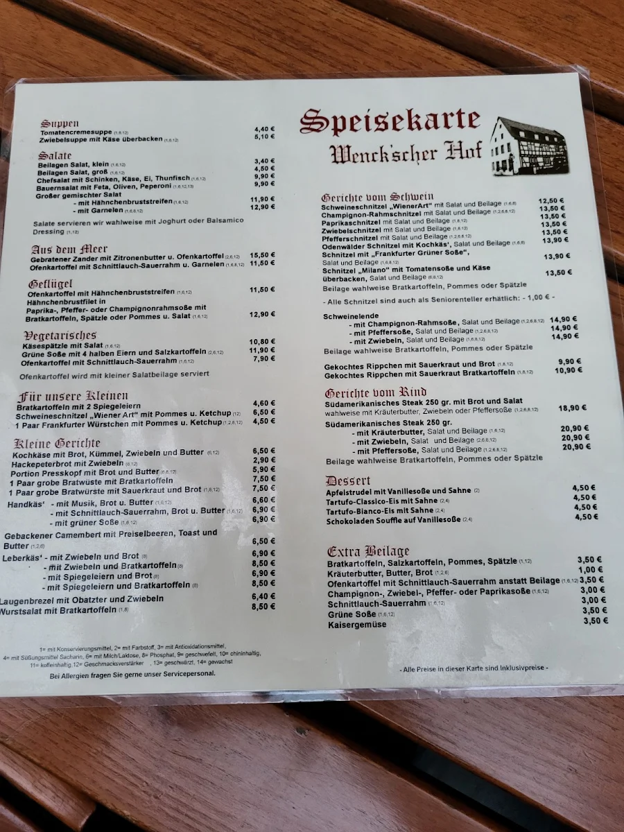 Speisekarte photo 4