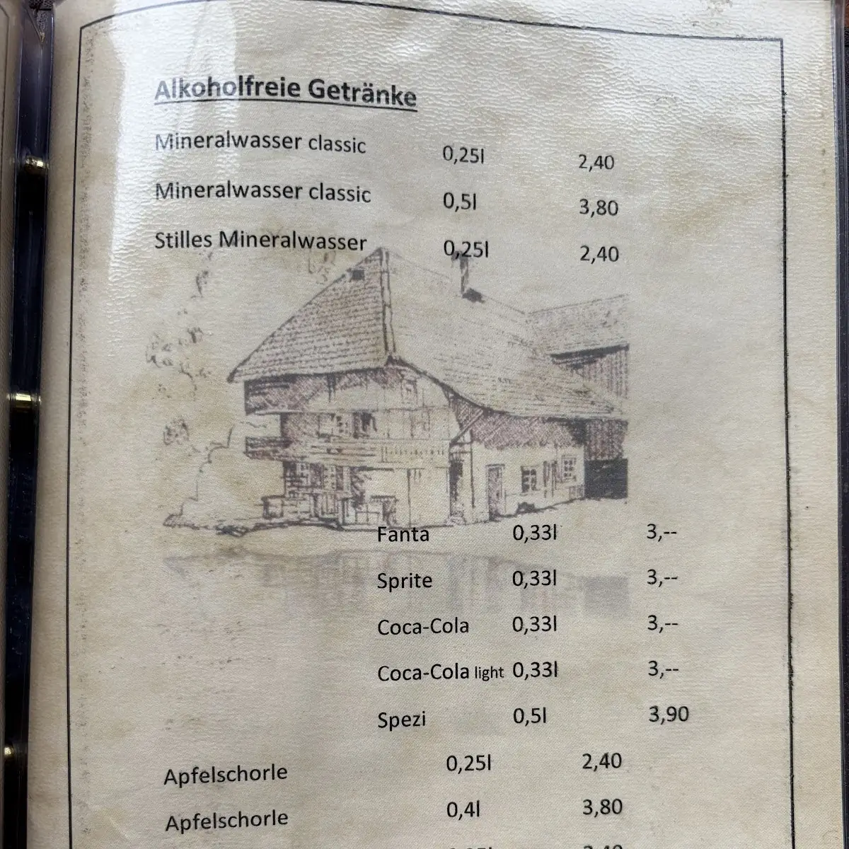Speisekarte photo 1
