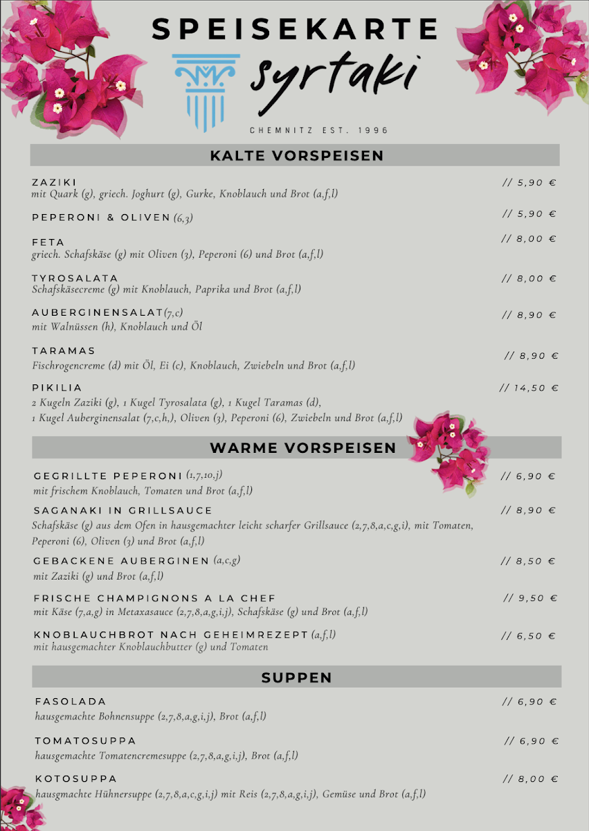 Speisekarte photo 2