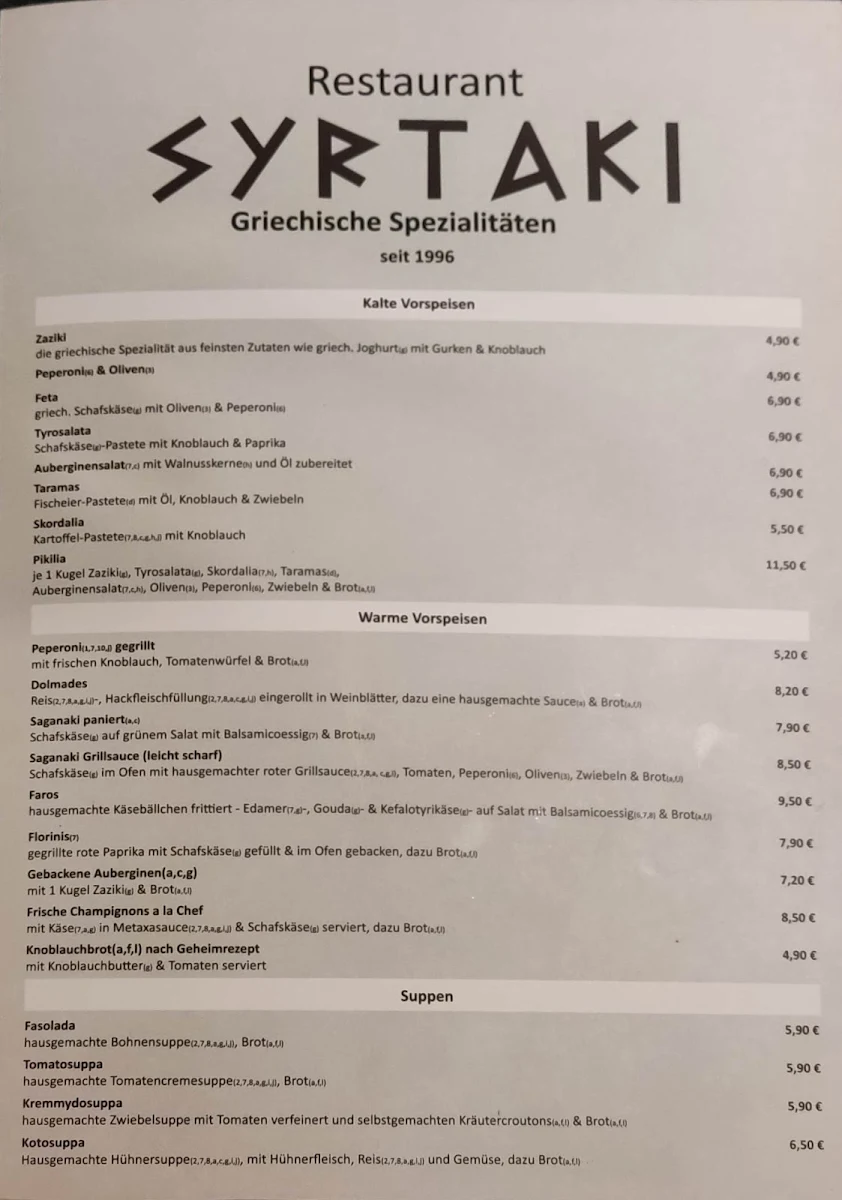 Speisekarte photo 7