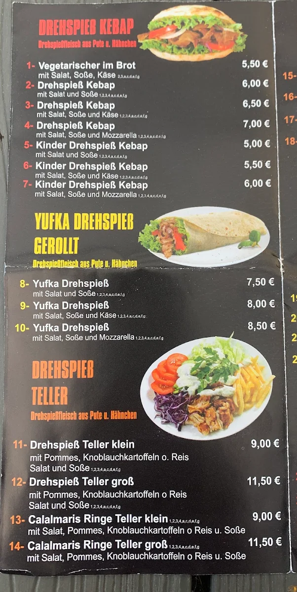 Speisekarte photo 10