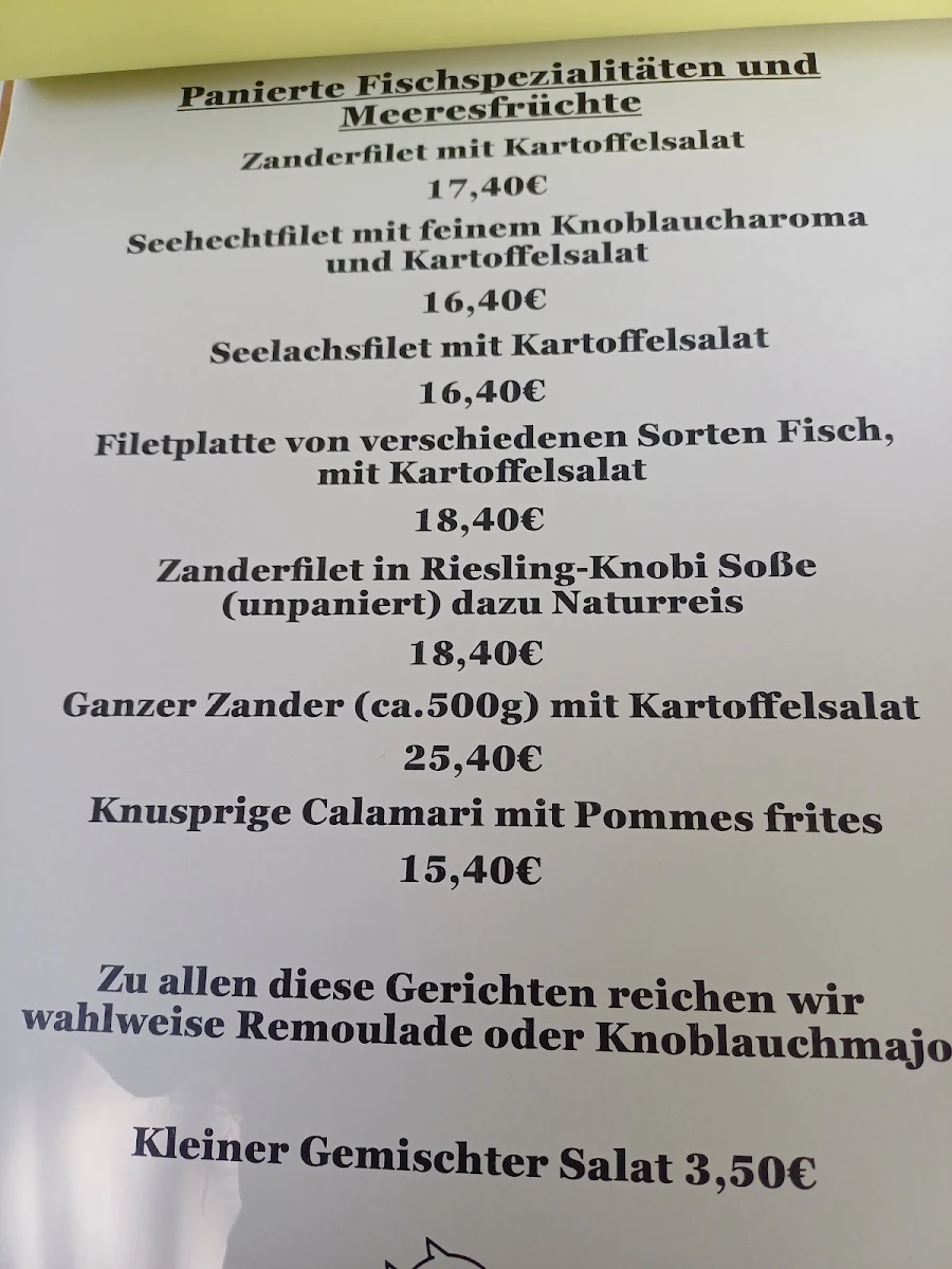 Speisekarte photo 2