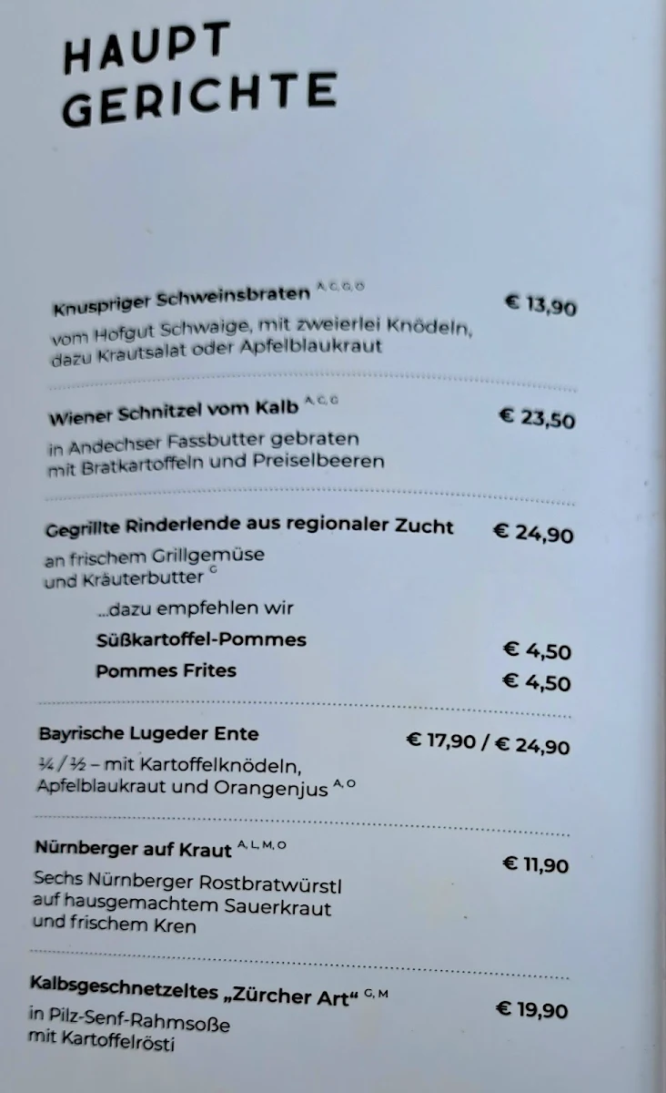 Speisekarte photo 10