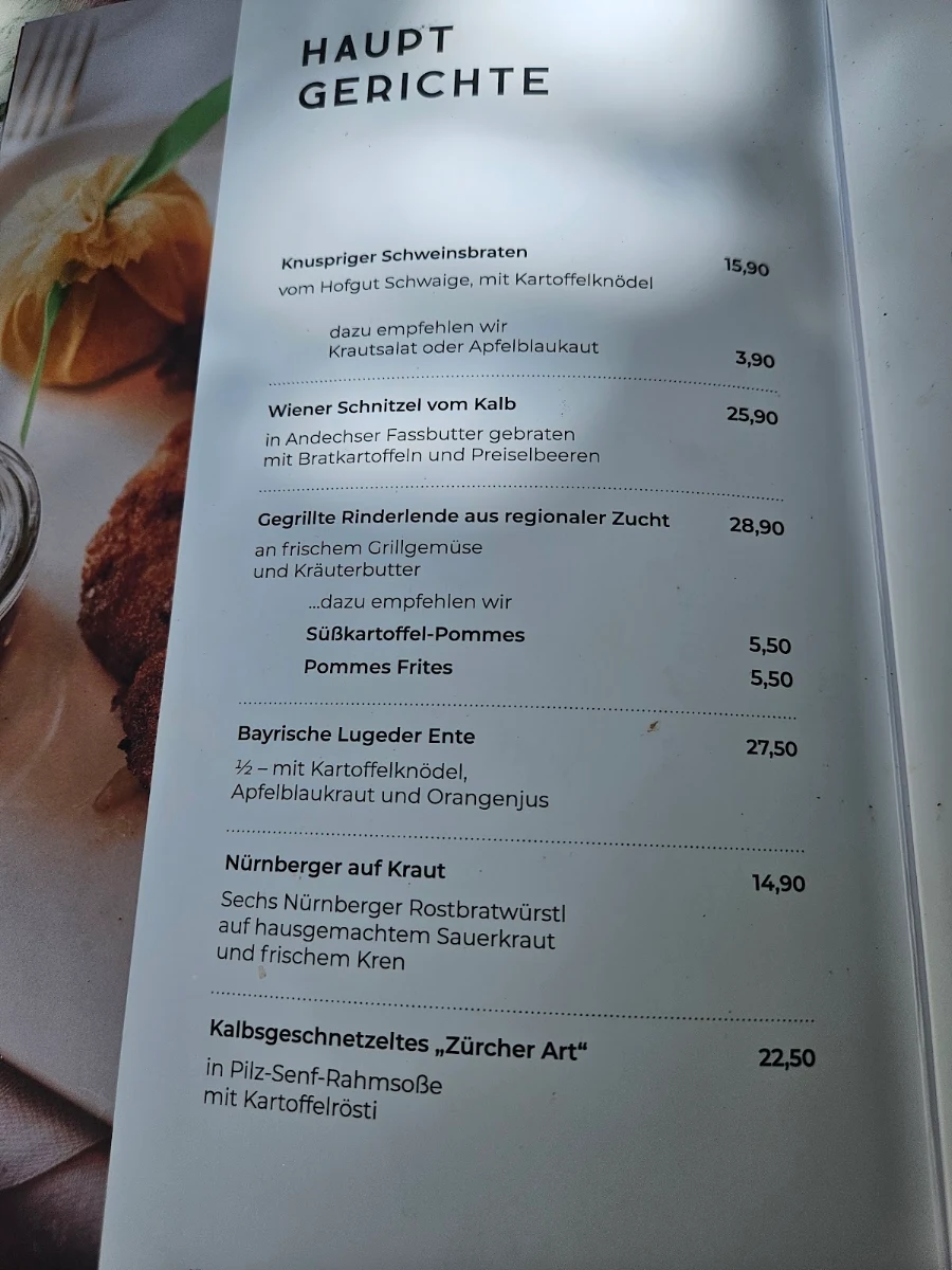 Speisekarte photo 5