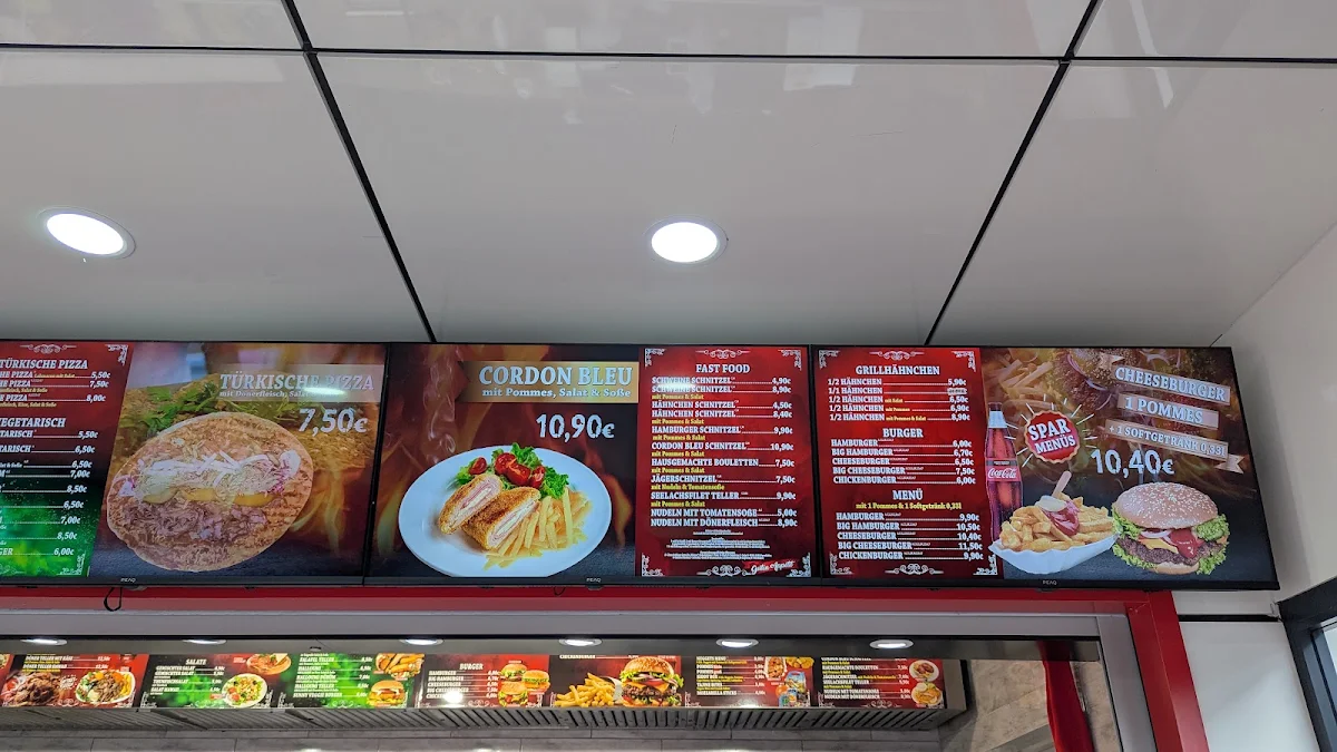 Speisekarte, Grill 61