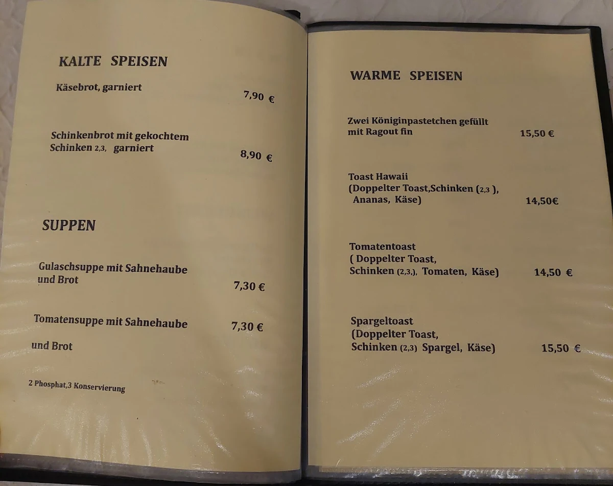 Speisekarte photo 1