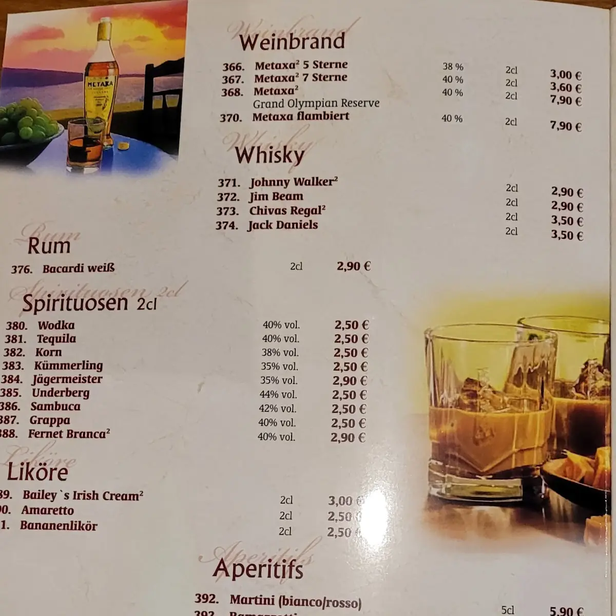 Speisekarte photo 3