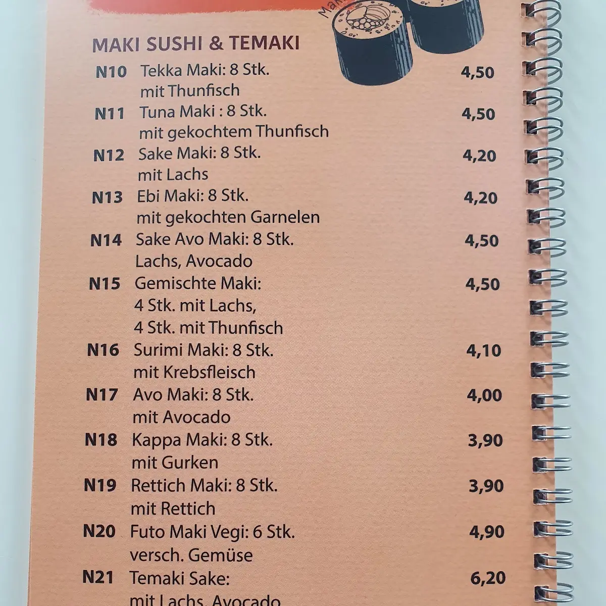 Speisekarte photo 9