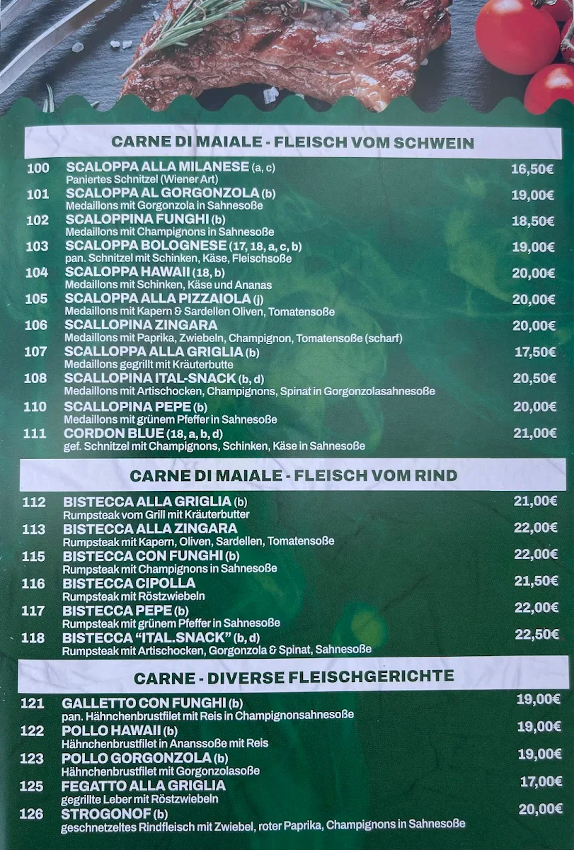 Speisekarte photo 1