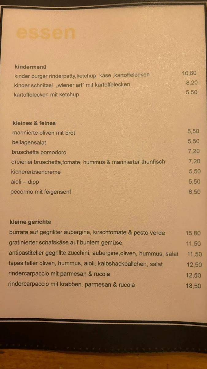 Speisekarte photo 2