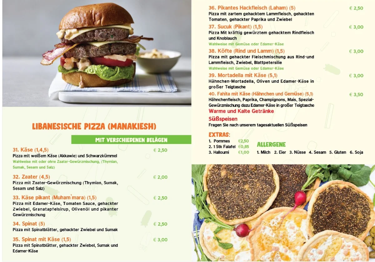 Speisekarte photo 3