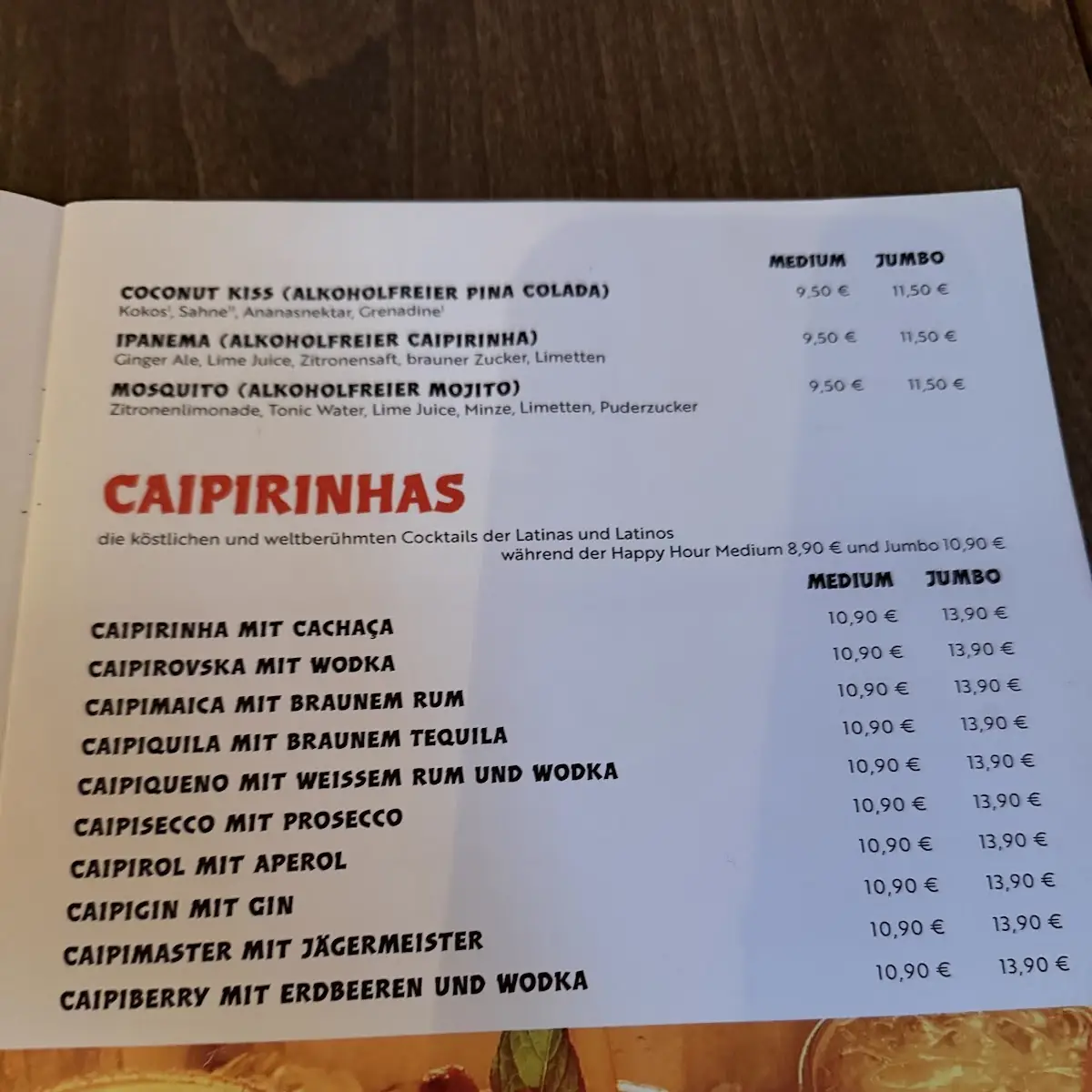Speisekarte photo 1