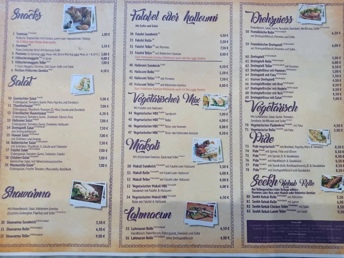 Speisekarte photo 8
