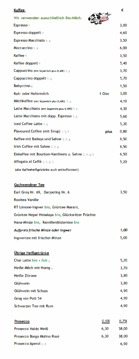 Speisekarte photo 2