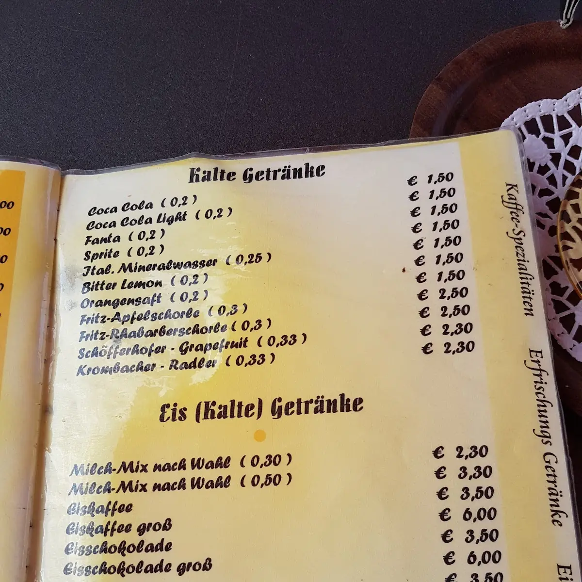 Speisekarte photo 4
