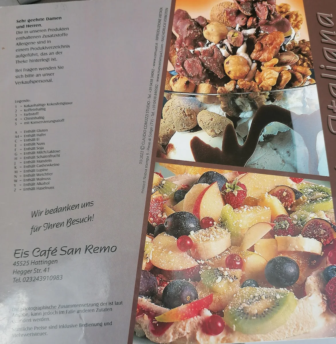 Speisekarte photo 2