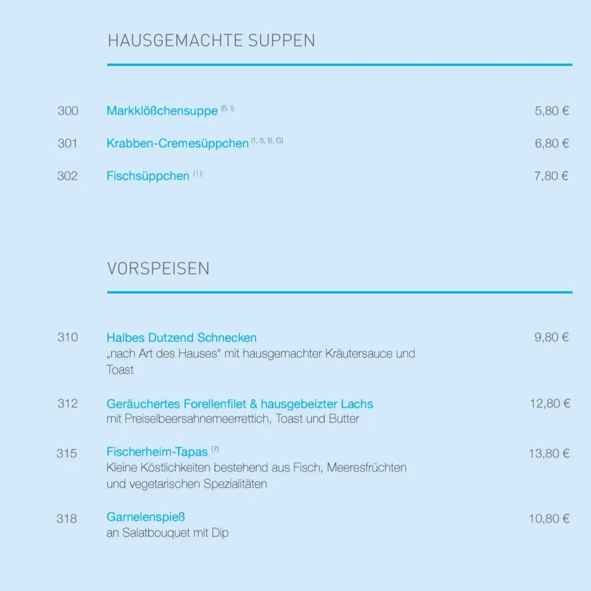 Speisekarte photo 6