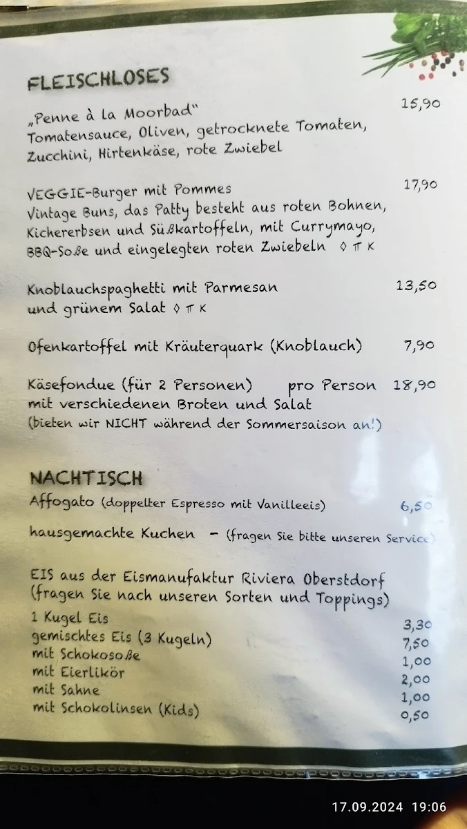 Speisekarte photo 1