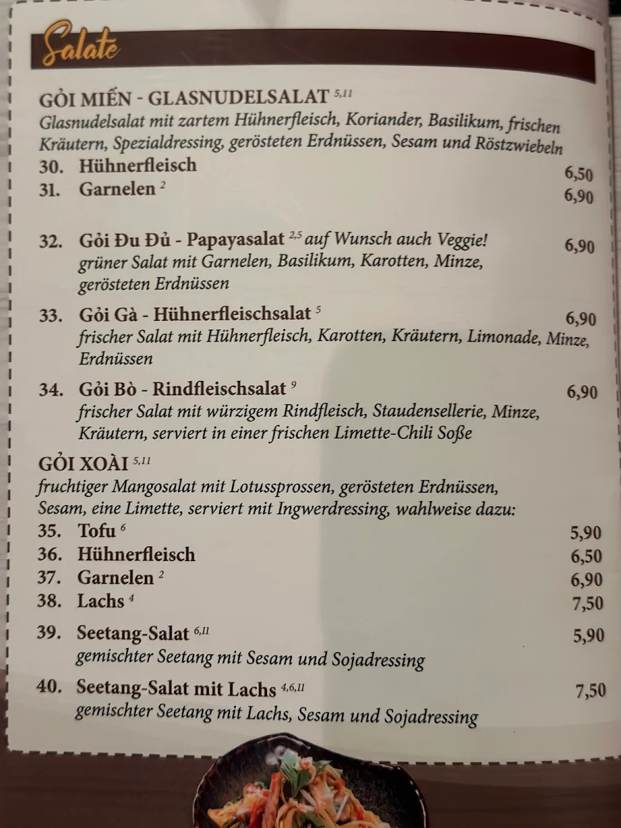 Speisekarte photo 5