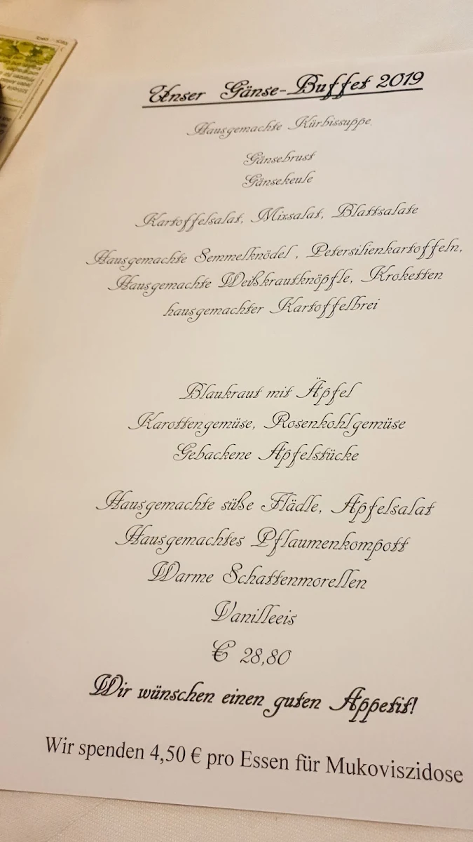 Speisekarte photo 1