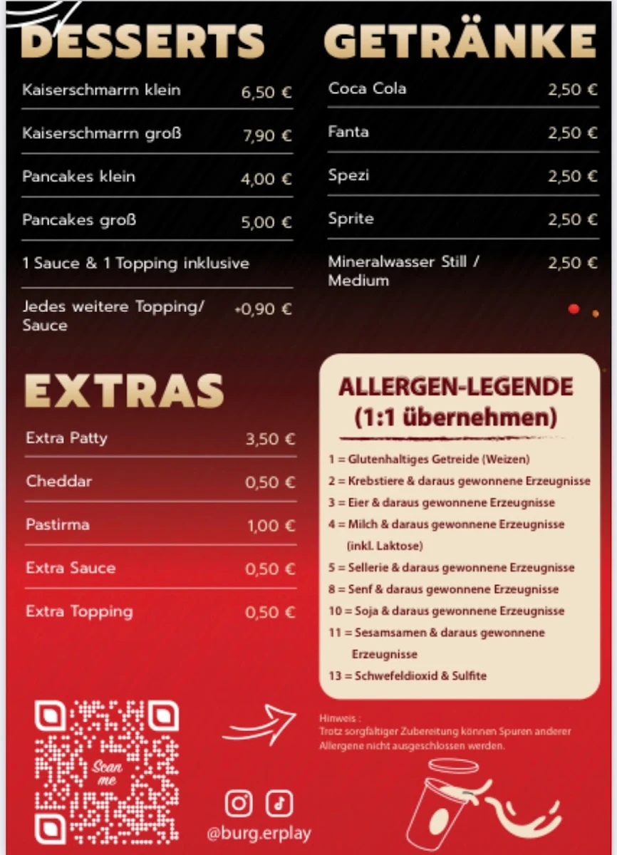 Speisekarte photo 1