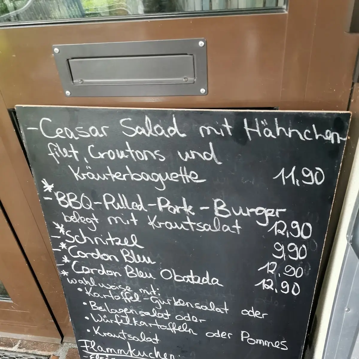 Speisekarte, Restaurant Harmonie