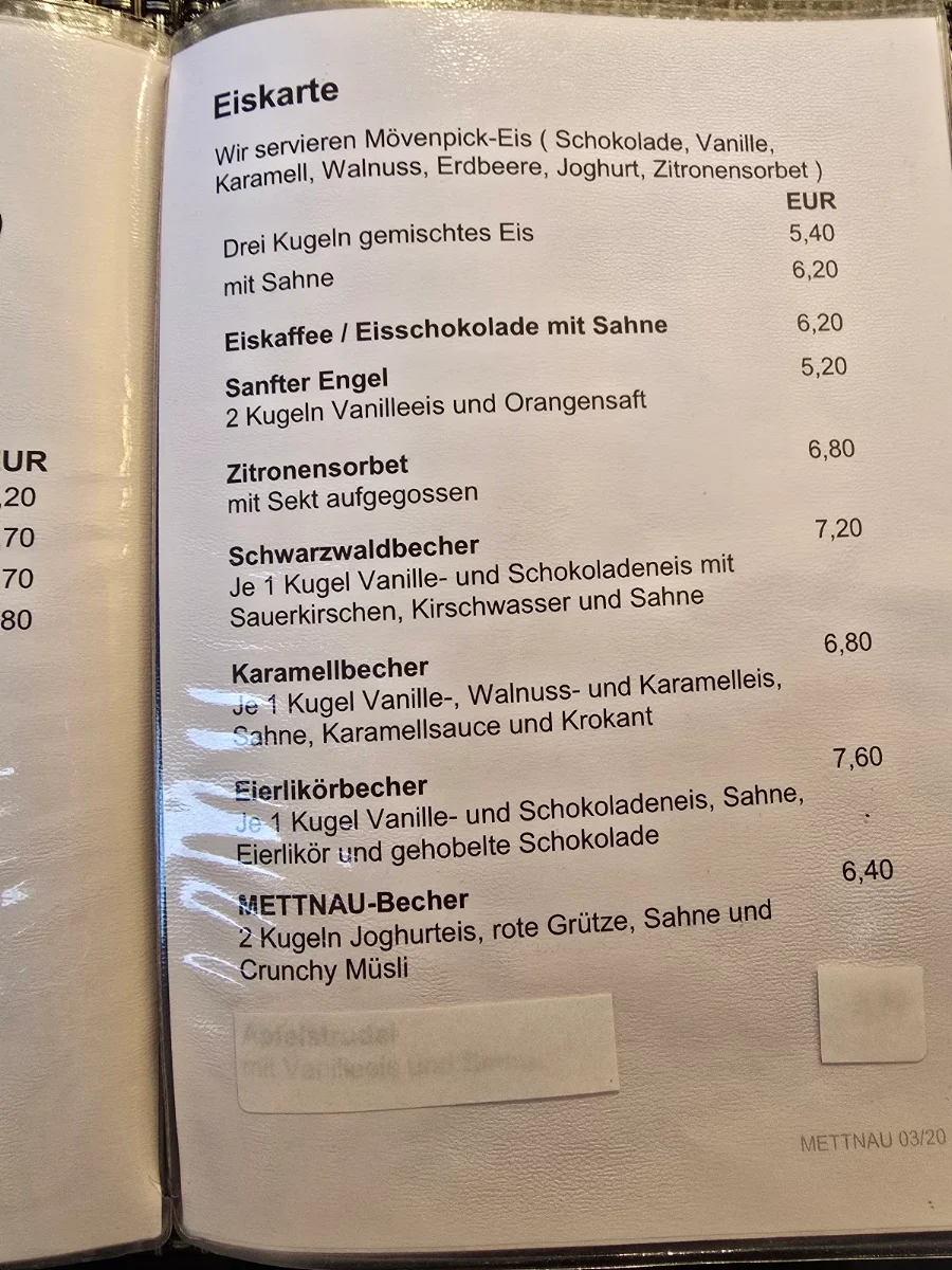 Speisekarte photo 2